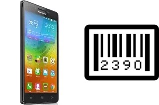 How to find the serial number on Lenovo A6000