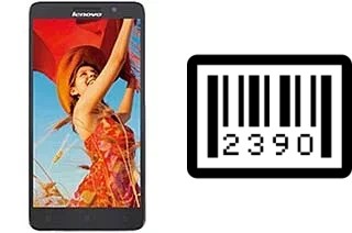 How to find the serial number on Lenovo A616