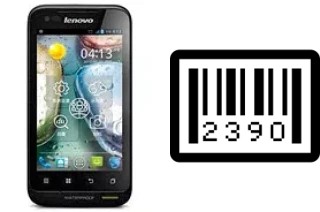 How to find the serial number on Lenovo A660