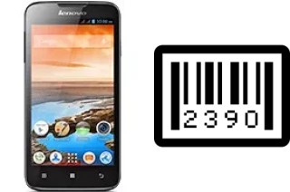 How to find the serial number on Lenovo A680