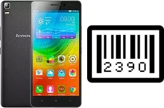 How to find the serial number on Lenovo A7000 Plus