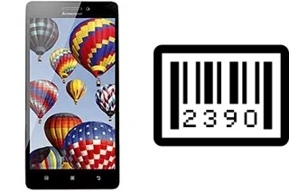 How to find the serial number on Lenovo A7000 Turbo