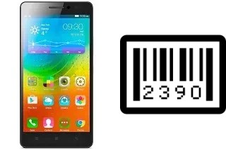 How to find the serial number on Lenovo A7000