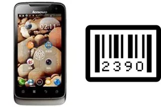 How to find the serial number on Lenovo A789