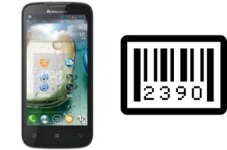 How to find the serial number on Lenovo A830