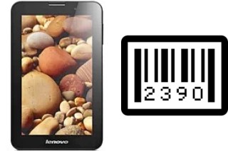 How to find the serial number on Lenovo IdeaTab A3000