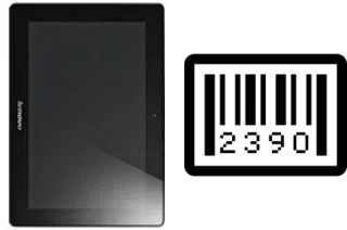 How to find the serial number on Lenovo IdeaTab S6000F