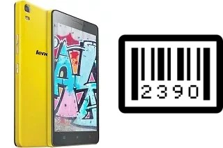 How to find the serial number on Lenovo K3 Note