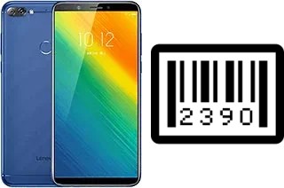 How to find the serial number on Lenovo K5 Note (2018)