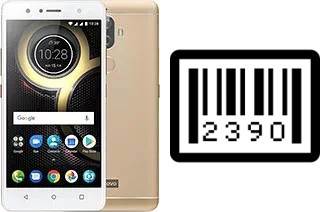 How to find the serial number on Lenovo K8 Plus