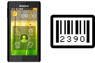 How to find the serial number on Lenovo K800