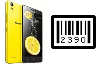 How to find the serial number on Lenovo K3