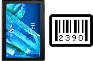 How to find the serial number on Lenovo moto tab