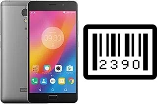 How to find the serial number on Lenovo P2