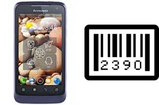 How to find the serial number on Lenovo P700i