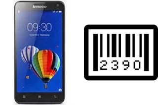 How to find the serial number on Lenovo S580