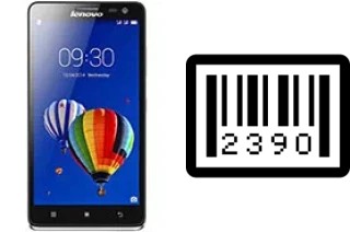 How to find the serial number on Lenovo S856