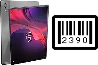 How to find the serial number on Lenovo Tab Extreme