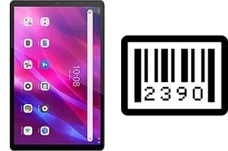 How to find the serial number on Lenovo Tab K10