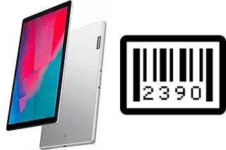 How to find the serial number on Lenovo Tab M10 HD Gen 2