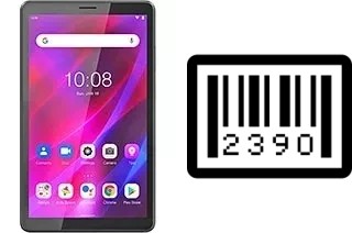 How to find the serial number on Lenovo Tab M7 (3rd Gen)