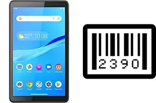 How to find the serial number on Lenovo Tab M7