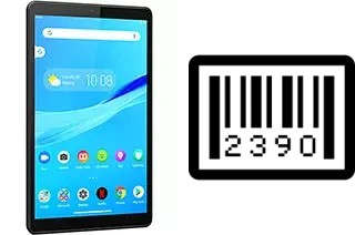 How to find the serial number on Lenovo Tab M8 (FHD)