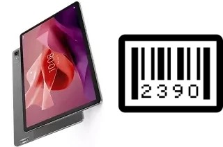 How to find the serial number on Lenovo Tab P12