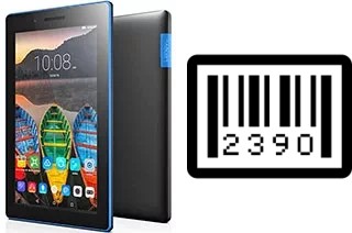 How to find the serial number on Lenovo Tab3 7