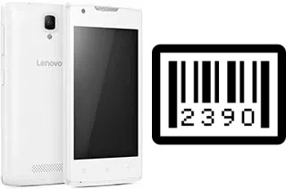 How to find the serial number on Lenovo Vibe A