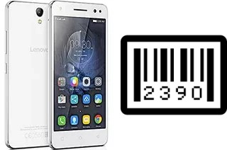 How to find the serial number on Lenovo Vibe S1 Lite