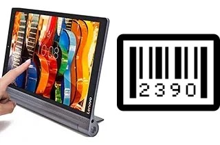 How to find the serial number on Lenovo Yoga Tab 3 Pro