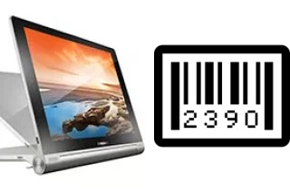 How to find the serial number on Lenovo Yoga Tablet 10 HD+