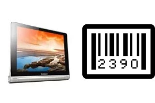 How to find the serial number on Lenovo Yoga Tablet 10