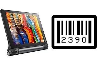 How to find the serial number on Lenovo Yoga Tab 3 8.0