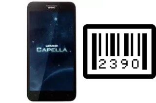 How to find the serial number on LEXAND S5A3 Capella