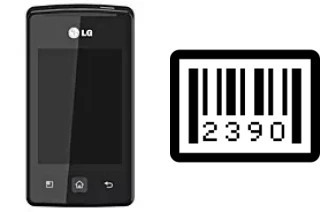 How to find the serial number on LG E2