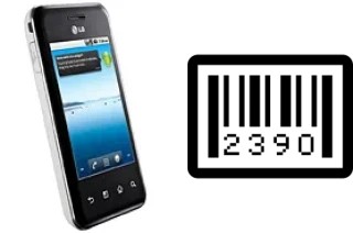 How to find the serial number on LG Optimus Chic E720