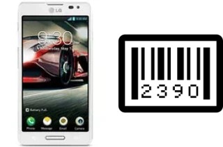 How to find the serial number on LG Optimus F7