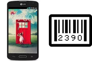 How to find the serial number on LG F70 D315