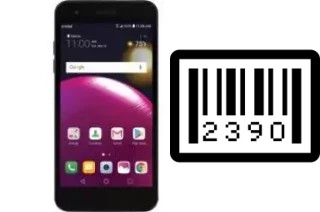 How to find the serial number on LG Fortune 2