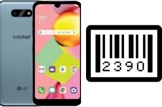 How to find the serial number on LG Fortune 3