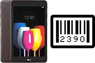 How to find the serial number on LG G Pad IV 8.0 FHD