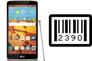 How to find the serial number on LG G Stylo