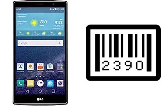 How to find the serial number on LG G Vista 2