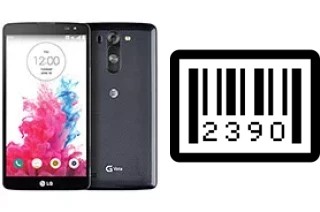 How to find the serial number on LG G Vista