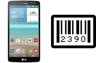 How to find the serial number on LG G Vista (CDMA)