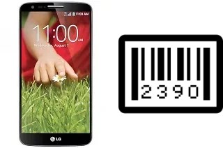 How to find the serial number on LG G2