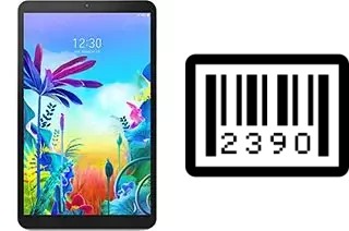 How to find the serial number on LG G Pad 5 10.1