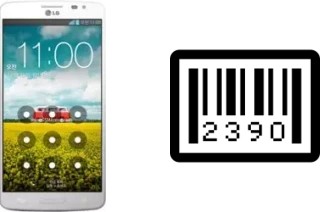 How to find the serial number on LG GX